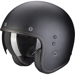 Scorpion Belfast Evo Solid Jet Helmet, black, Size S for Men