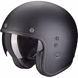 Scorpion Belfast Evo Solid Jet Helmet, black, Size XL for Men