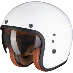 Scorpion Belfast Evo Luxe Jet Helmet, white, Size L for Men