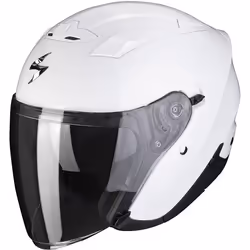 Scorpion EXO-230 Solid Jet Helmet, white, Size XL for Men