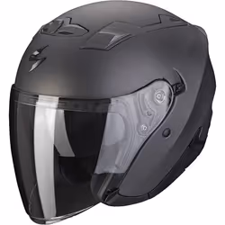 Scorpion EXO-230 Solid Jet Helmet, black-grey, Size XL for Men