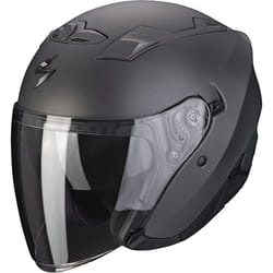 Scorpion EXO-230 Solid Jet Helmet, black-grey, Size XL for Men
