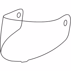 Scorpion KDF-32 ADX-2 Maxvision Ready Visor, clear for Men