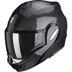 Scorpion Exo-Tech Evo Solid Carbon Helmet, black, Size XS 54 55 for Men
