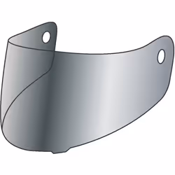 Scorpion KDF-19 22.06 EXO-HX1 Carbon SE Visor, silver for Men