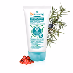 Puressentiel Circulation Ultra Fresh Gel 125 ml, Cream, Unisex, Cooling, Refreshing, Relaxation, Universal, 125 ml, Tube