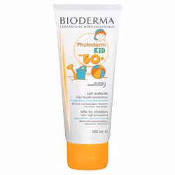 Bioderma Photoderm Kid 50, Sunscreen milk, Body, Tube, Protection, 100 ml, 100 g