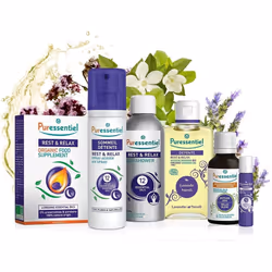 Puressentiel Rest & Relax Air Spray 200ml - Natural remedy for serene & restful nights, Sleep, Relaxation, Tested efficacy, 100% Natural origin, 12