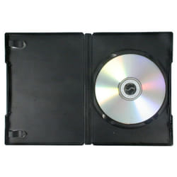 25 x Amaray Single Black DVD/CD/BLU RAY Case In Dragon Trading Branded Packaging