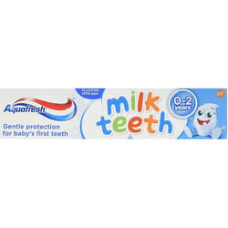 Aquafresh Milk Teeth Toothpaste 50ml Case of 4