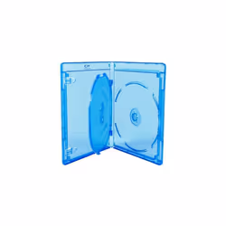 1 X Amaray Double Blu Ray Case - With A Inner Tray 14mm Spine Packaged in Dragon Trading Branded Packaging
