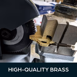SUMMIT DOORWARE Schlage SC1 Key Blanks in Premium Brass | Uncut Keys for Home and Professional Use | 50 Blank Keys Compatible with 5-Pin Locks