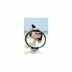 Unisex Adult Pilates Ring, Black/Grey, Diam. Approx. 38 cm