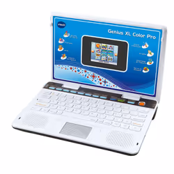 VTech Ordinateur enfant Genius XL Color Pro Bilingue Silver, Children's laptop, 6 yr(s), Silver