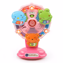 VTech Lil' Critters Spin and Discover Ferris Wheels Pink Amazon Exclusive