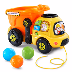 VTech Drop and Go Dump Truck Orange
