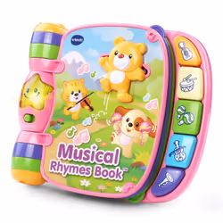 VTech Musical Rhymes Book Pink