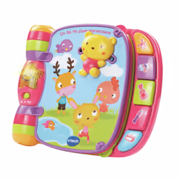 VTech Do, Ré, Mi super livre enchanté rose, 3 yr(s), AAA, 60 mm, 255 mm, 240 mm, 710 g