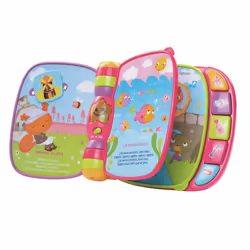 VTech Do, Ré, Mi super livre enchanté rose