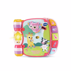 VTech Baby SUPER LIVRE ENCHANTÉ DES LOULOUS (ROSE), 0.5 yr(s), AAA, Plastic, Multicolour