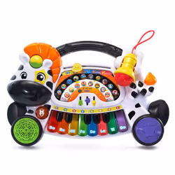 VTech Zoo Jamz Piano Frustration Free Packaging White