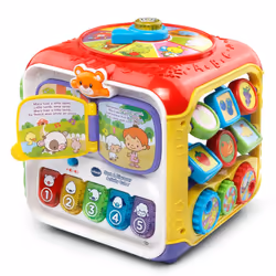 VTech Sort and Discover Activity Cube  Red
