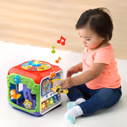 VTech Sort and Discover Activity Cube  Red