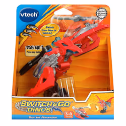 VTech Switch & Go Dinos - Soar the Pteranodon | Transforming Dinosaur Toy