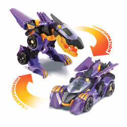 VTech Switch & Go Dino's Brutor Super Spinosaure (Voiture De Course), 4 yr(s), Plastic, Multicolour, 300 g