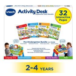 VTech Activity Desk 4-in-1 Pre-Kindergarten Expansion Pack Bundle for