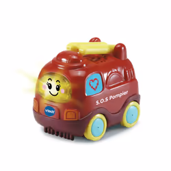 VTech Tut Tut Bolides COFFRET TRIO ECOLO (POMPIER + CAMION POUBELLE + PTIT CAMION), 1 yr(s), Batteries required, AAA, Plastic ...