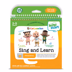 LeapStart Level 1 (Nursery) CoComelon Sing and Learn Book, Compatible with LeapStart Systems, 25+ Interactive Games & Activit ...
