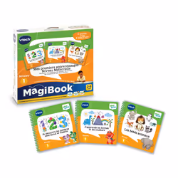 VTech MagiBook Mes premiers apprentissages Niveau Maternelle (Les bébés animaux, Je découvre les nombres avec Scout et Violet ...