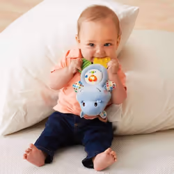 VTech 502503 "Little Friendlies Happy Hippo Teether Toy