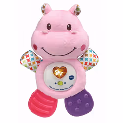 Vtech Little Friendlies Happy Hippo Teether Pink