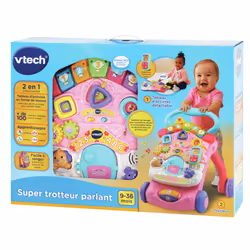 VTech Super Trotteur Parlant 2 En 1 Rose - Additional view 8