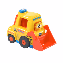 Vtech Toot-Toot Drivers Bulldozer Yellow Preschool Toy With Songs, Melodies and Sound Effects For 1-5 Year Olds