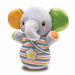VTech Elephanteau dodo bleu, 0 yr(s), Batteries required, AAA, Blue