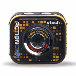 VTech KidiZoom Action Cam HD, 5 yr(s), Dutch, 357.5 g, Black, Yellow