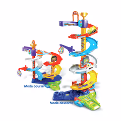 VTech Tut Tut Bolides Méga Circuit Spirales 2 En 1 (+ Titouan, Fou Du Volant), 1 yr(s), Batteries required, AAA, Plastic, Mul ...