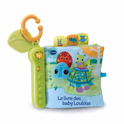 VTech Baby Loulous Livre Toudoux Des Loulous, 0.5 yr(s), Fabric, Multicolour