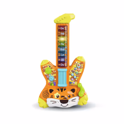 VTech Jungle Rock- Guitare Électrique Tigre, 2 yr(s), Plastic, Multicolour