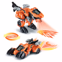 VTech Switch & Go Dino's FUREX, LE SUPER T-REX, 4 yr(s), Plastic, Orange, 310 g