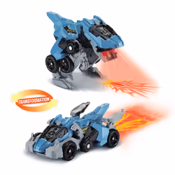 VTech Switch & Go Dino's LAZOR, LE SUPER VÉLOCIRAPTOR, 4 yr(s), Plastic, Blue, 303 g