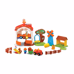 VTech Tut Tut Animo SUPER FERME INTERACTIVE DES ANIMAUX, 1 yr(s), AAA, Multicolour, Plastic