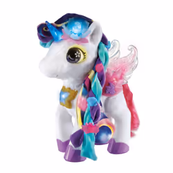 VTech Styla, Mijn Glamour Unicorn, 4 yr(s), Speaking function, Batteries required, AA, Synthetic, Plush, Multicolour