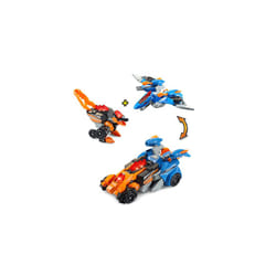 Switch & Go Dinos Dino Launcher 2-in-1, Interactive Dinosaur Toy with Lights & Sound Effects, Transforming 2 Dinosaurs into 1 Super Car, For Kids 3, 4