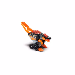Switch & Go Dinos Dino Launcher 2-in-1, Interactive Dinosaur Toy with Lights & Sound Effects, Transforming 2 Dinosaurs into 1 Super Car, For Kids 3, 4