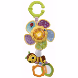 VTech Baby Tug & Spin Busy Bee Musical Toy Multicolour