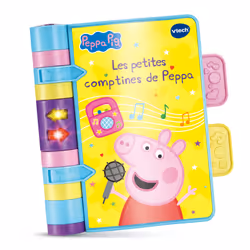 VTech Jouets Educatifs Licence PEPPA - LES PETITES COMPTINES